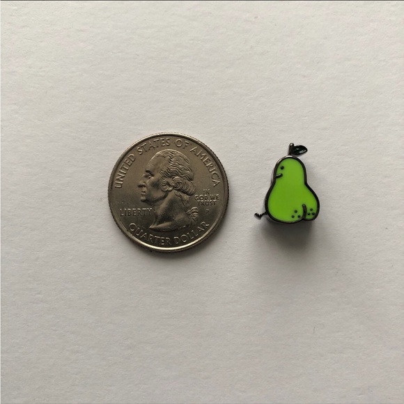 Sterling Silver S 925 Corky Avocador Charm, fits Pandora - Picture 5 of 5